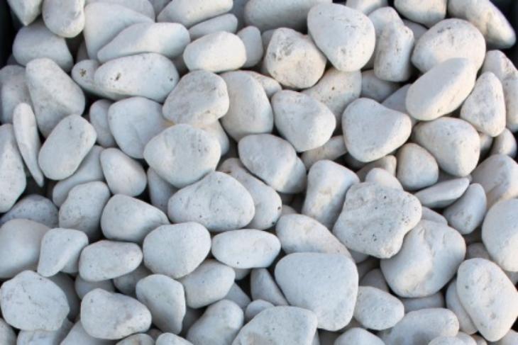 Белая галька галтовка (20-40 мм.)  купить в Иваново от производителя, без посредников