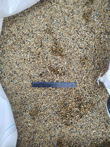 Галька речная окат (рыжая) фр.3-5 мм купить в Иваново 